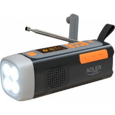 Adler ADLE AD1920 Emergency Radio with Solar Power