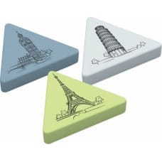 Berlingo Gumka do gumowania termoplastyczna color 45szt. Triangle XL