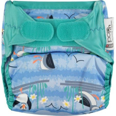 Close Caboo Close, Pop-in pieluszka wielorazowa AIO V2, Blue Puffin