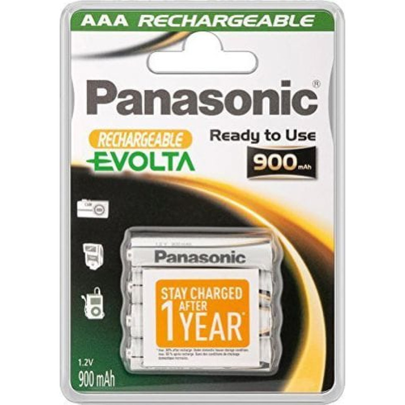 Panasonic Akumulator Evolta AAA / R03 900mAh 4 szt.