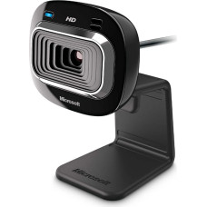 Microsoft LifeCam HD-3000 webcam 1 MP 1280 x 720 pixels USB 2.0 Black
