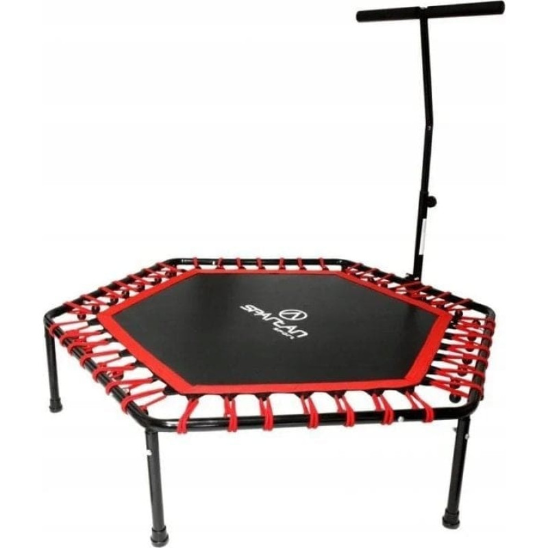 Noname Trampolina Trampolina Sześciokątna Fitness Z Uchwytem o śr.136 cm