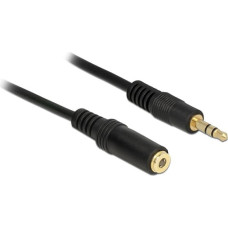 Delock Kabel Delock Jack 3.5mm - Jack 3.5mm 2m czarny (83766)