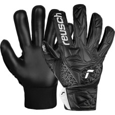 Reusch Rękawice bramkarskie Reusch Attrakt Staster Solid Finger Support Junior czarne 5472511 7700 8