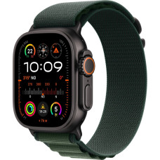 Apple Watch Ultra 2 (2024) black titanium 49mm 4G dark green alpine loop Size S DE