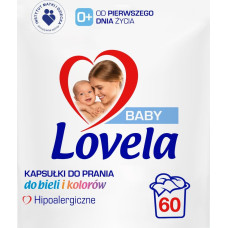 Osram Lovela dla dzieci hipoalergiczne kapsułki do prania bieli i kolorów 60 szt
