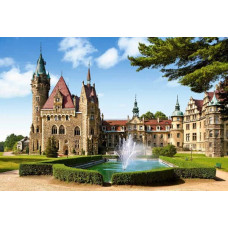 Castorland Puzzle 1500 elementów Zamek Moszna Polska