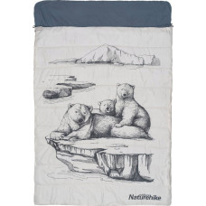 Naturehike śpiwór dwuosobowy nh21msd06-polar bear