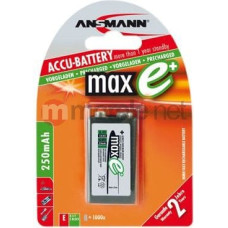 Ansmann 270mAh 9V E-Block maxE plus