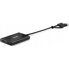 Club 3D Adapter AV Club 3D Club3D Adapter USB-C (USB A Adapter) > 2x HDMI 4K@60Hz St/Bu retail