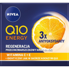 Nivea Q10 Energy Przeciwzmarszczkowy krem na noc - 3x Antyoksydanty 50ml