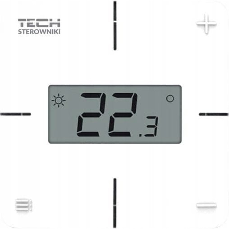 Tech ML Bezprzewodowy regulator pokojowy mechaniczny czarny R-8X Tech Sterowniki