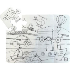 Strigo Puzzle Pojazdy Funny Mat STRIGO