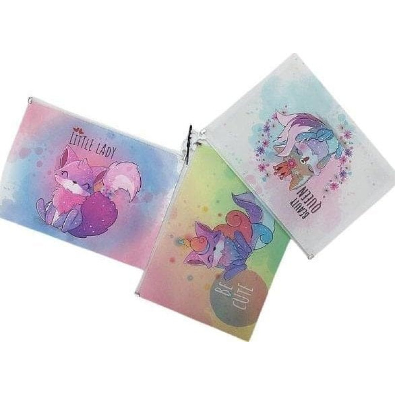 Adar Teczka A4 plastikowa z suwakiem (12szt)