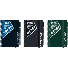 Astra-Papier Kołozeszyt PP B5 200k. ASTRAPAP Ombre, kratka