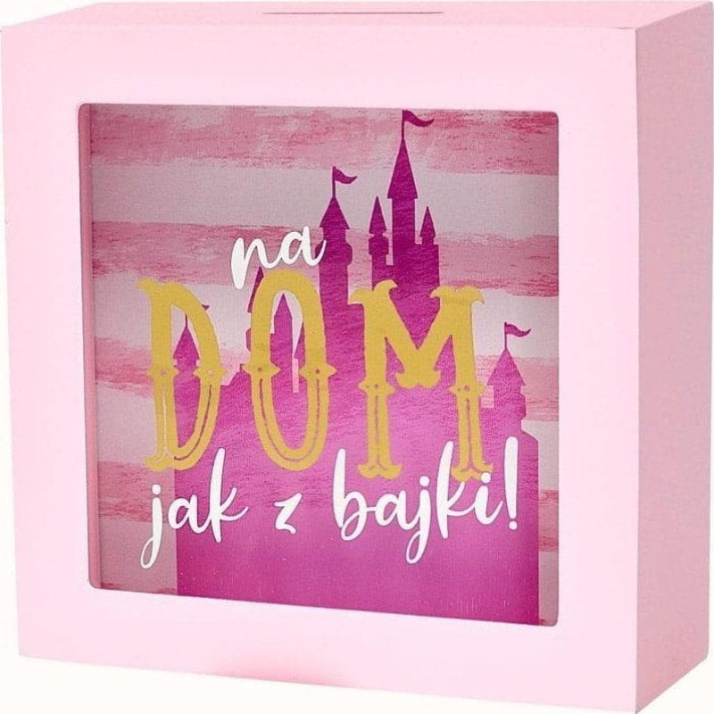 Kukartka Skarbonka dom jak z bajki EDUKAMP