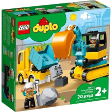 Lego (R) DUPLO 10931 (4szt) Ciężarówka i koparka...