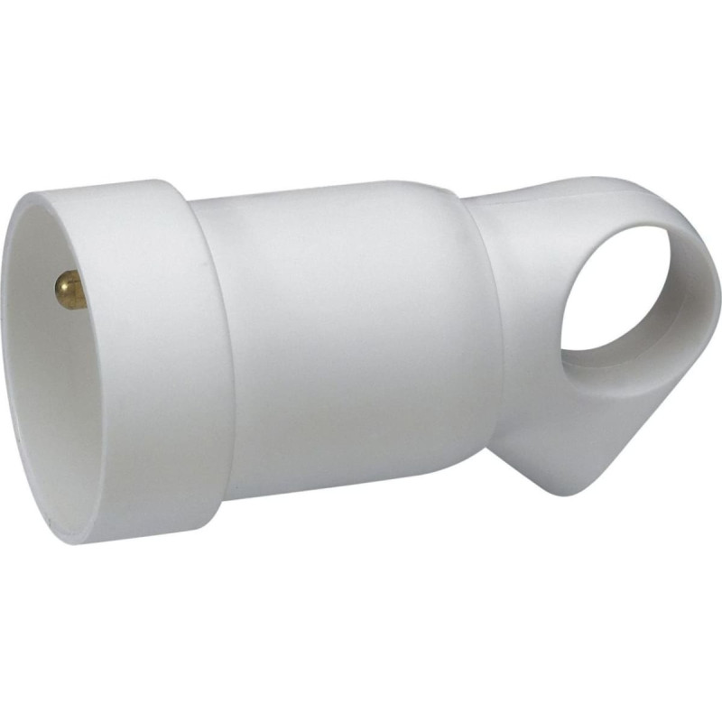 Legrand Gniazdo przenośne z uziemieniem białe - 50104