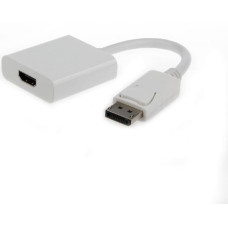 Gembird Adapter AV Gembird DisplayPort - HDMI biały (A-DPM-HDMIF-002-W)