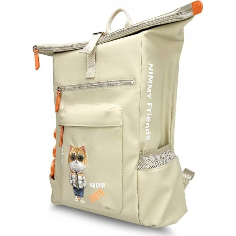 Panzerglass Plecak Nimmy Cool&Cute 2.0 Cat do        laptopa khaki