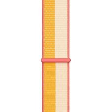Apple PASEK APPLE WATCH ML2Y3AM/A SPORT LOOP 45MM MAIZE/WHITE ORYGINALNA PLOMBA