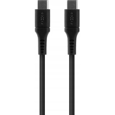 Fixed Fixed | Liquid Silicone Cable USB-C/USB-C, 1.2m, 60W | FIXDLS-CC12-BK