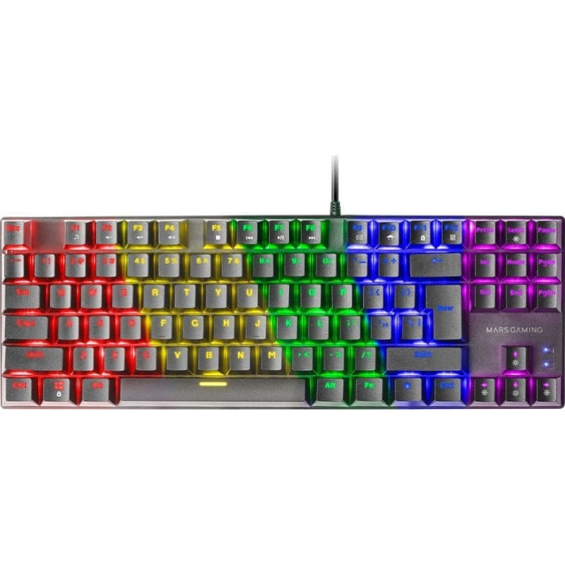 Mars Gaming MK80 Gaming Mechanical Keyboard RGB / Brown Switch / US