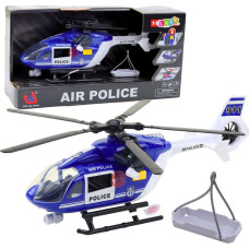 Leantoys Helikopter Policyjny Hak Nosze Światła Dźwięki 1:14 EDUKAMP