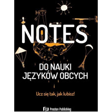 Preston Publishing Notes do nauki języków obcych czarny EDUKAMP