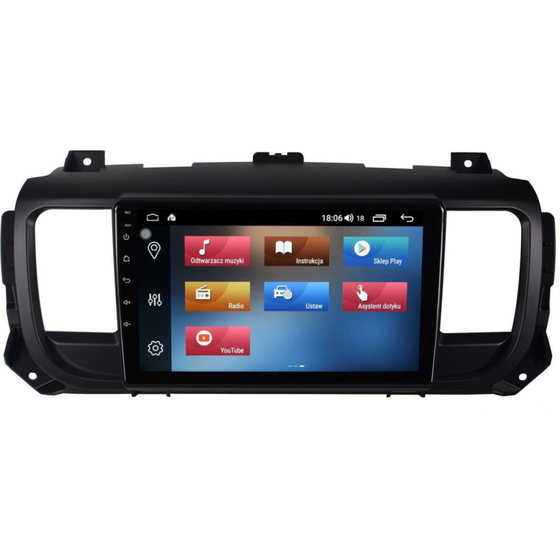 Noname Radio nawigacja GPS Peugeot Expert 2016-2021 Android