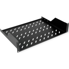 Roline Fachboden 48,26cm 19Zoll 2 HE 350 T 25kg Tragkraft schwarz