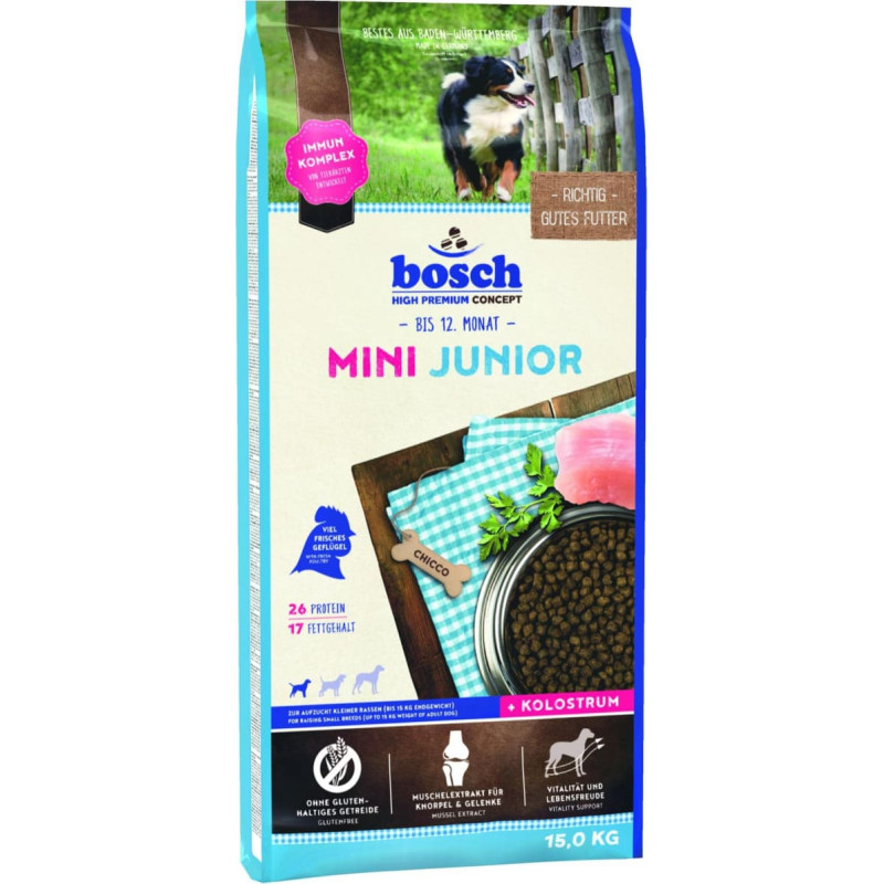 Bosch Tiernahrung Mini Junior 15kg
