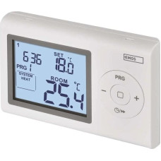 Emos Programowalny Termostat Pokojowy Przewodowy Biały Emos P5607 Emos