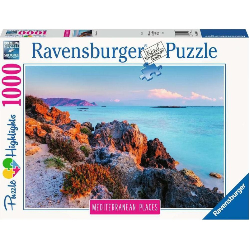 Ravensburger Puzzle 1000 Śródziemnomorska Grecja