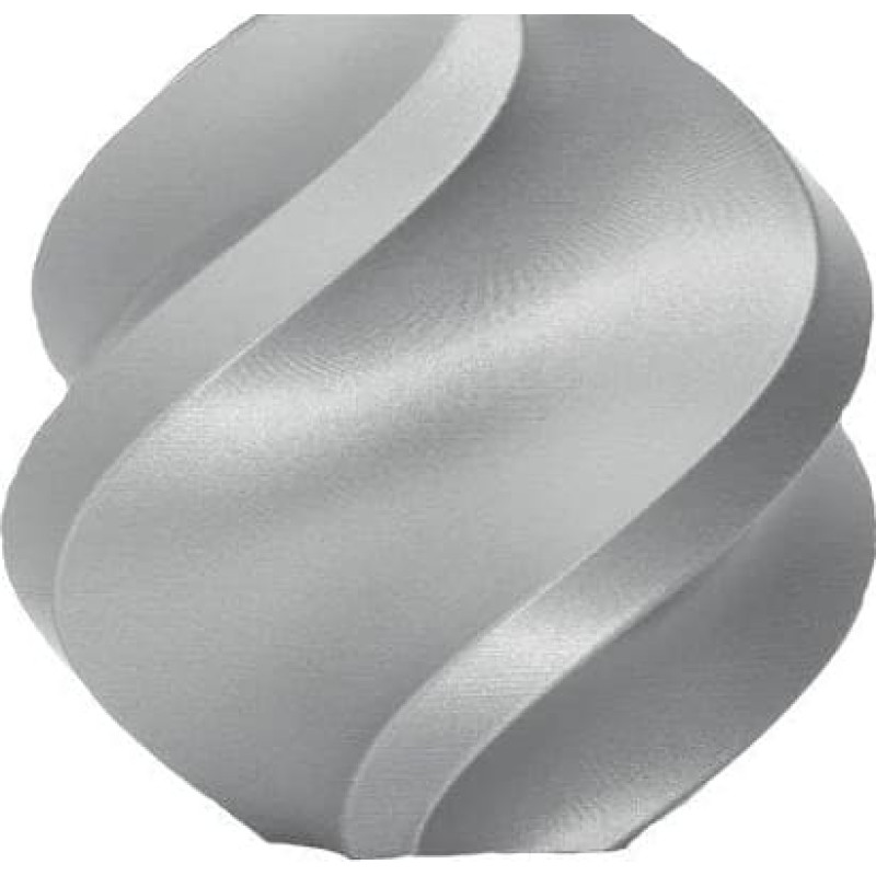 Bambulab Filament Bambu Lab PLA Basic 1,75mm 1kg - w zestawie z wielorazową szpulą - Silver}