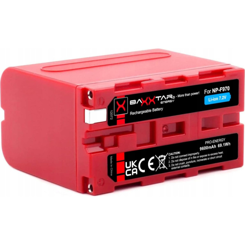 Baxxtar Battery NP-F970 9600mAh