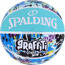 Spalding Spalding Graffiti Ball 84373Z Niebieskie 7