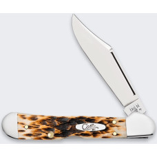 Lionsteel Knives Nóż Składany Case Mini Copperlock SS Amber Bone