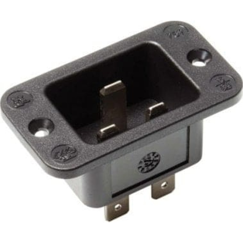 Bachmann BACHMANN wtyczka do urządzeń chłodniczych IEC320 C20, czarna, termoplastyczna, połączenie śrubowe