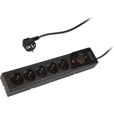 Blow 98-403# Filtr sieciowy 1,5m z5 czarny