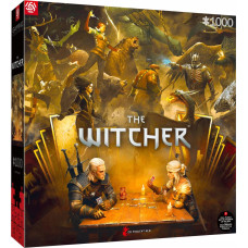 Good Loot Puzzle Good Loot Gaming Puzzle: The Witcher (Wiedźmin) Playing Gwent 1000 elementów