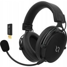 Aqirys Słuchawki bezprzewodowe Wirelles 2.4GHz ANDROMEDA PRO black