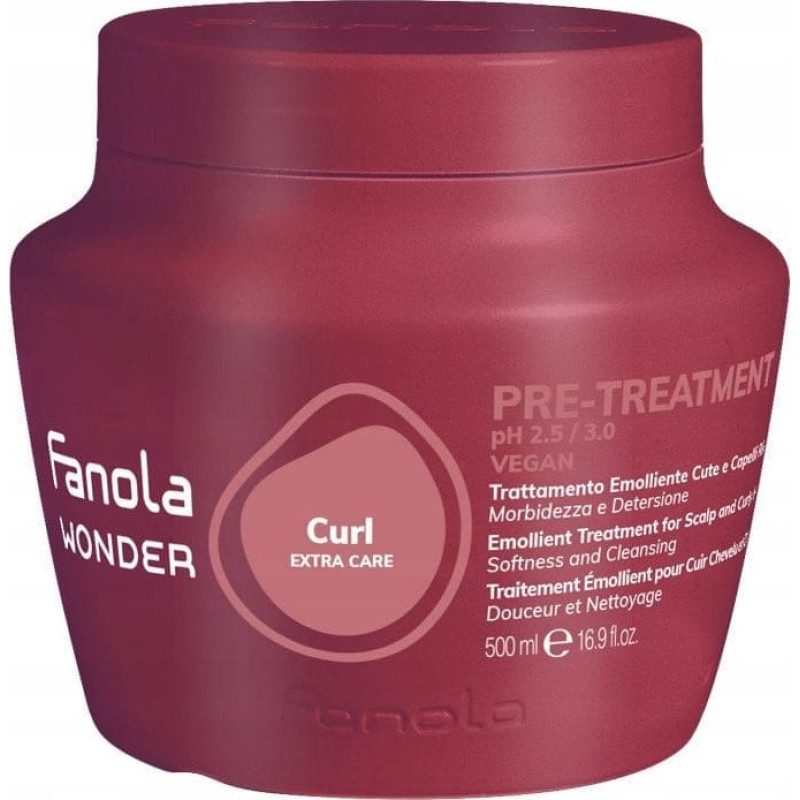 Alterna FANOLA_Wonder Curl Extra Care Pre-Treatment pre-szampon emolientowy przed myciem 500ml