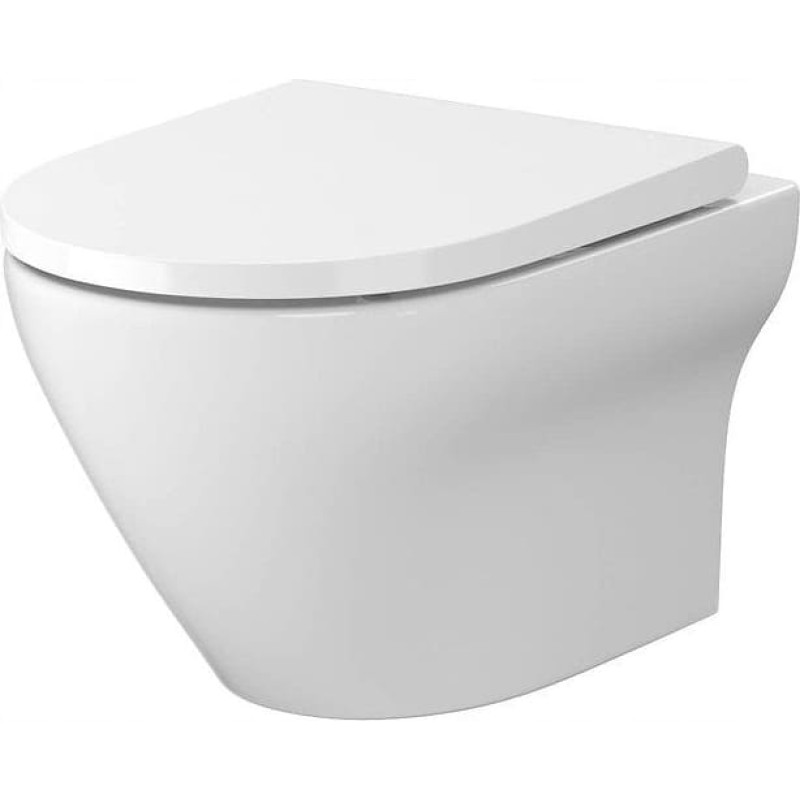 Cersanit Miska WC Cersanit K120-003 MISKA WISZĄCA UM LARGA OVAL CLEAN ON BOX// CE.KRLA.MW-CLEAN-ON-OVAL