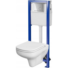 Cersanit B961 ECONOMY MZ COLOUR CO DUR WO OB ŁW LINK KÓŁKO CHR BŁ