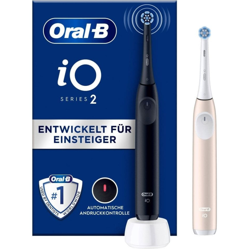 Oral-B iO Series 2 Night Black/ Calm Pink mit 2.Handstck