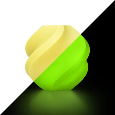 Bambulab Filament Bambu Lab PLA Glow 1,75mm 1kg - w zestawie z wielorazową szpulą - Glow Yellow}