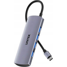 Unitek Hub 4w1 USB-C 10 Gbps, 4x USB-A H1112EGY01