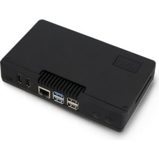 Argon40 Obudowa Argon ONE V5 do Raspberry Pi 5 - z wentylatorem i radiatorem - aluminiowa - czarna}