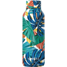 Quokka Solid - Butelka termiczna ze stali nierdzewnej 510 ml (Color Jungle)